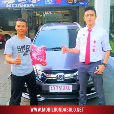 Konsumen New Honda Mobilio RS Modern Steel Sukoharjo